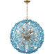 Esme 12 Light 28 inch Aged Brass Chandelier Ceiling Light