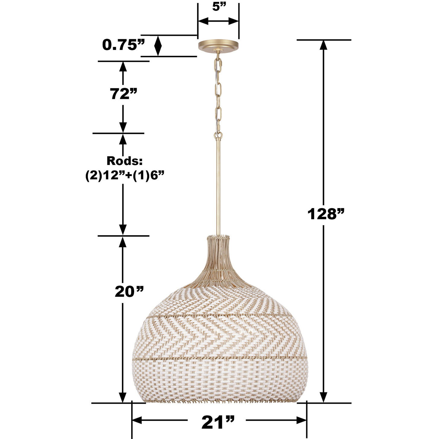 Zanzibar Pendant Ceiling Light