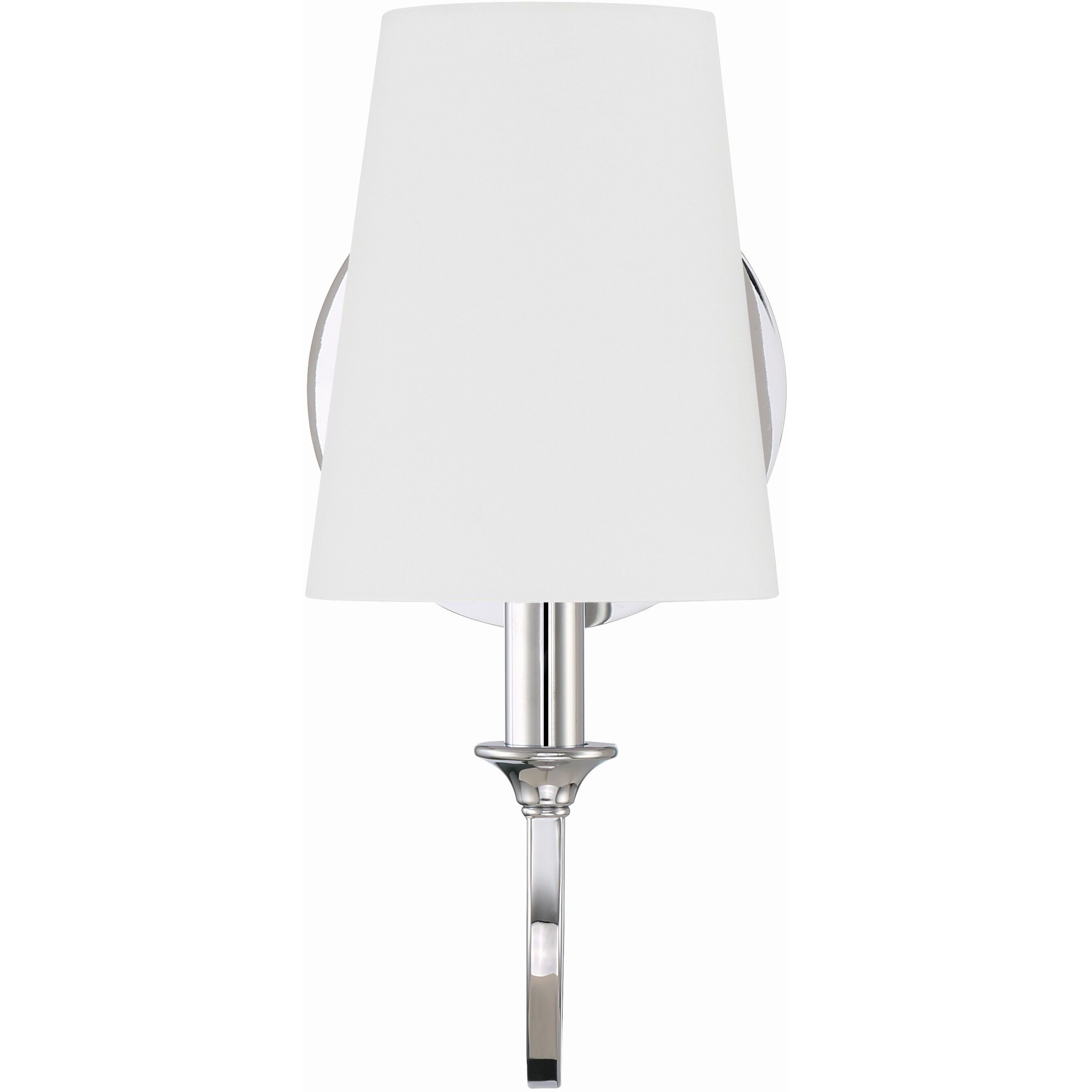 Payton Bath Sconce Wall Light in Polished Chrome