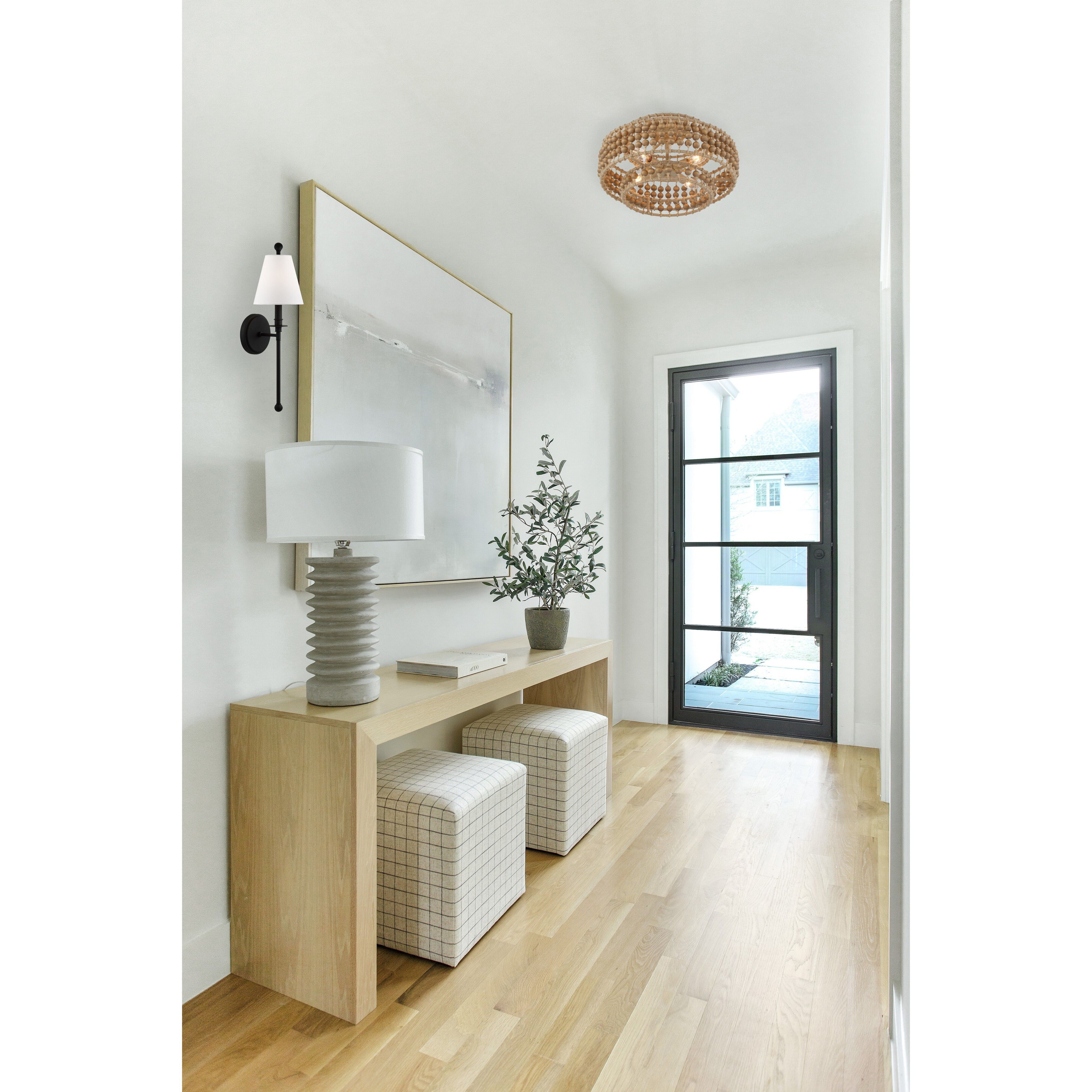 Silas 4 Light 16 inch Burnished Silver Semi Flush Ceiling Light