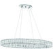 Kinsley 1 Light 39 inch Polished Chrome Chandelier Ceiling Light
