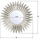 Broche 20 X 20 inch Antique Silver Wall Mirror