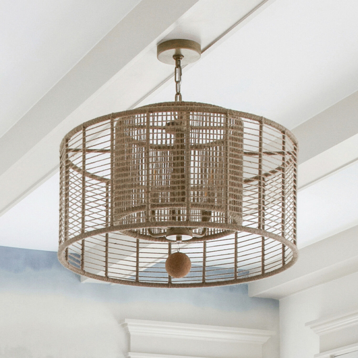 Jayna 4 Light 25 inch Burnished Silver Chandelier Ceiling Light