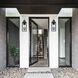 Byron 3 Light 19.75 inch Matte Black Outdoor Sconce