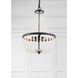 Rylee 3 Light 14 inch Matte Black Mini Chandelier Ceiling Light