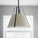 Fulton 3 Light 20 inch Black Chandelier Ceiling Light