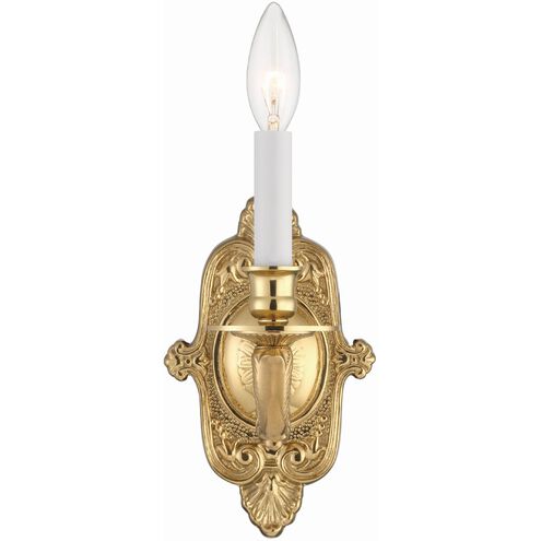 Westbury 1 Light 5 inch Polished Brass Sconce Wall Light