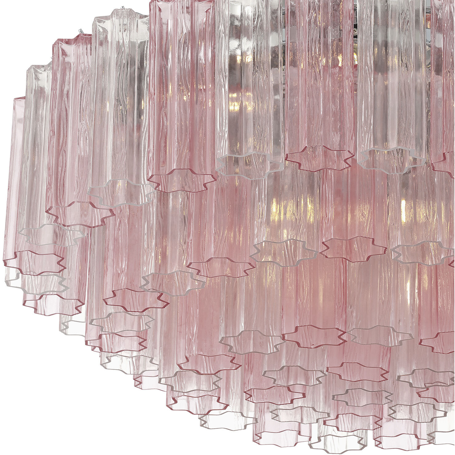 Addis 16 Light 32 inch Polished Chrome Flush Mount Ceiling Light in Spring