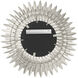 Broche 24 X 24 inch Antique Silver Mirror