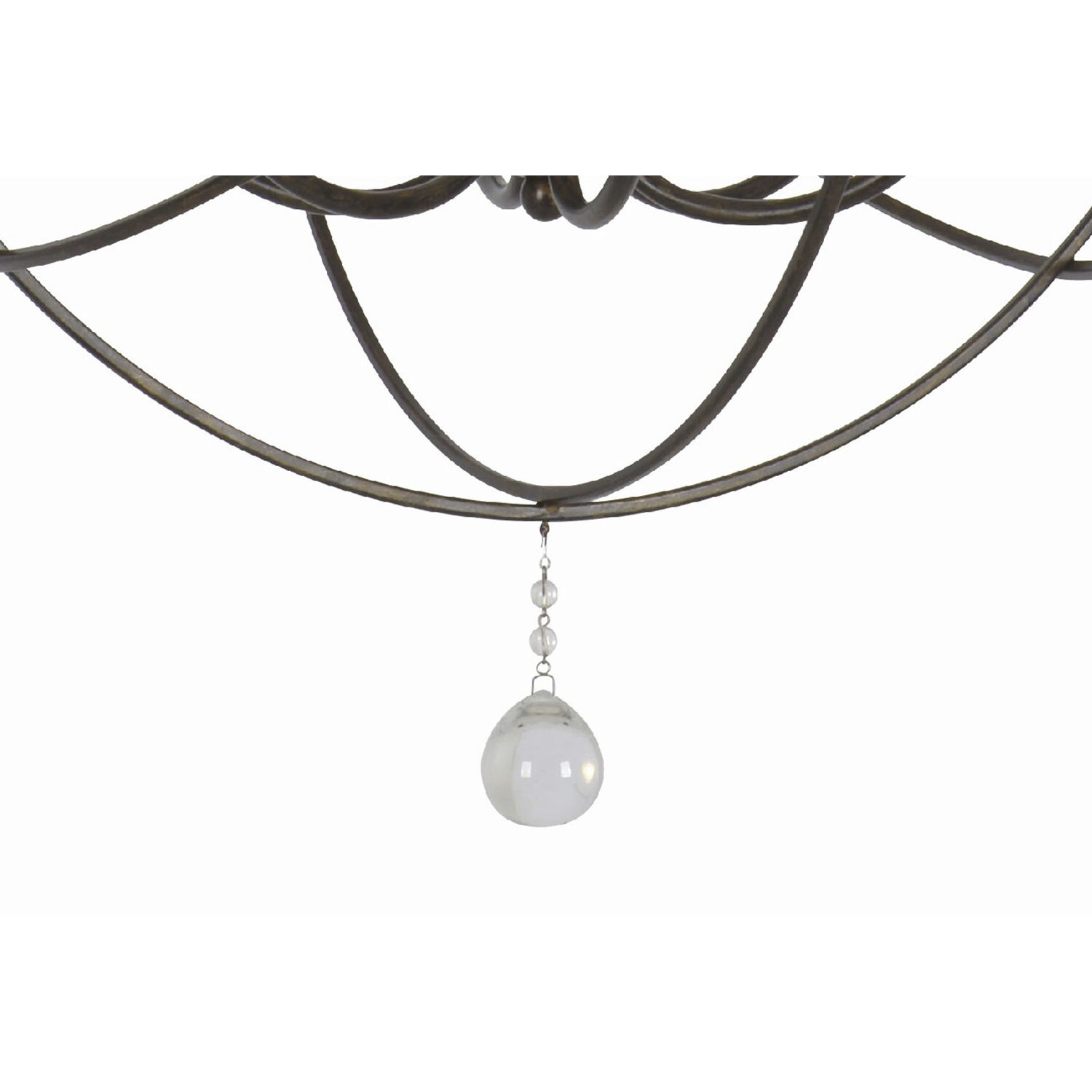 Solaris 6 Light 22.5 inch English Bronze Outdoor Chandelier