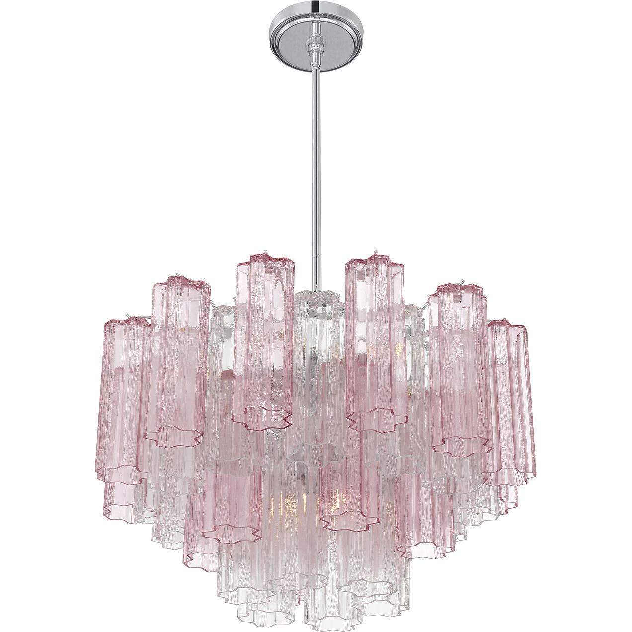 Addis 9 Light 22 inch Polished Chrome Chandelier Ceiling Light in Spring