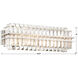 Hayes Bath Vanity Light Wall Light in Polished Nickel