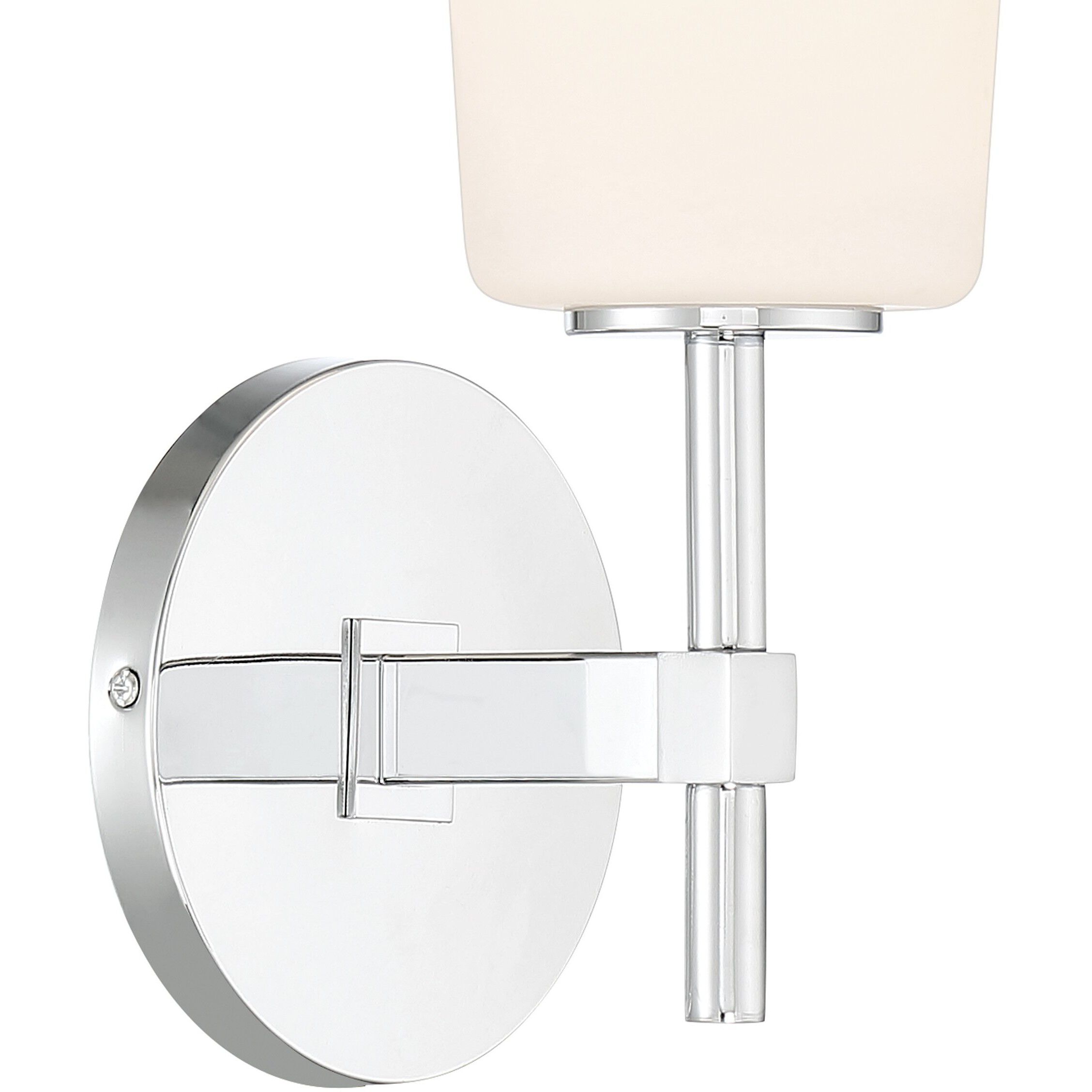 Colton Bath Sconce Wall Light in Polished Chrome