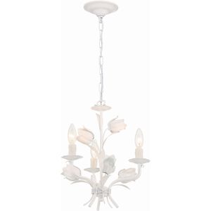 Southport 3 Light 14 inch Wet White Mini Chandelier Ceiling Light