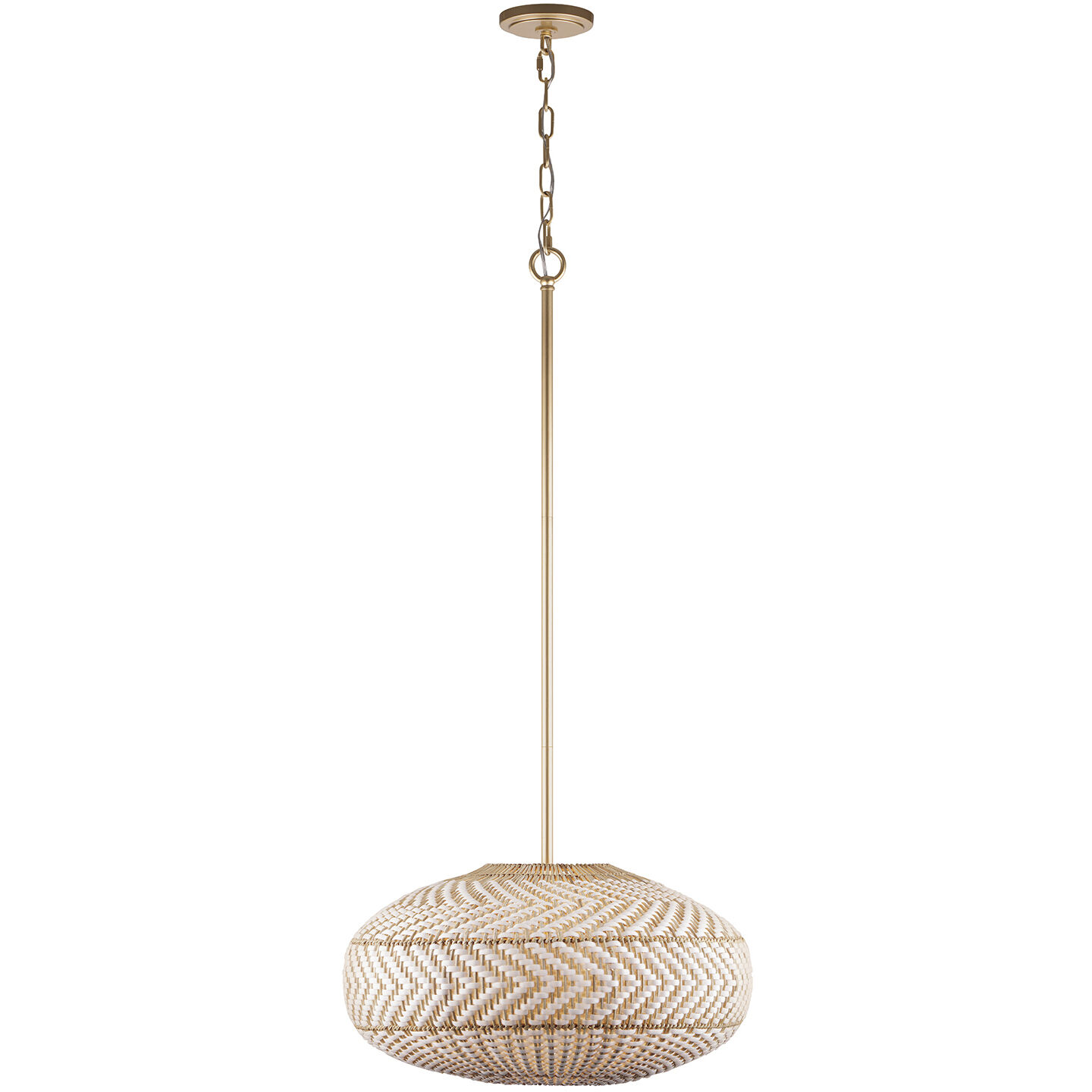 Zanzibar Pendant Ceiling Light in Soft Gold