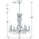 Cedar 8 Light 28 inch Polished Chrome Chandelier Ceiling Light in Clear Swarovski Strass