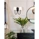 Juno 2 Light 15 inch Black Forged Sconce Wall Light