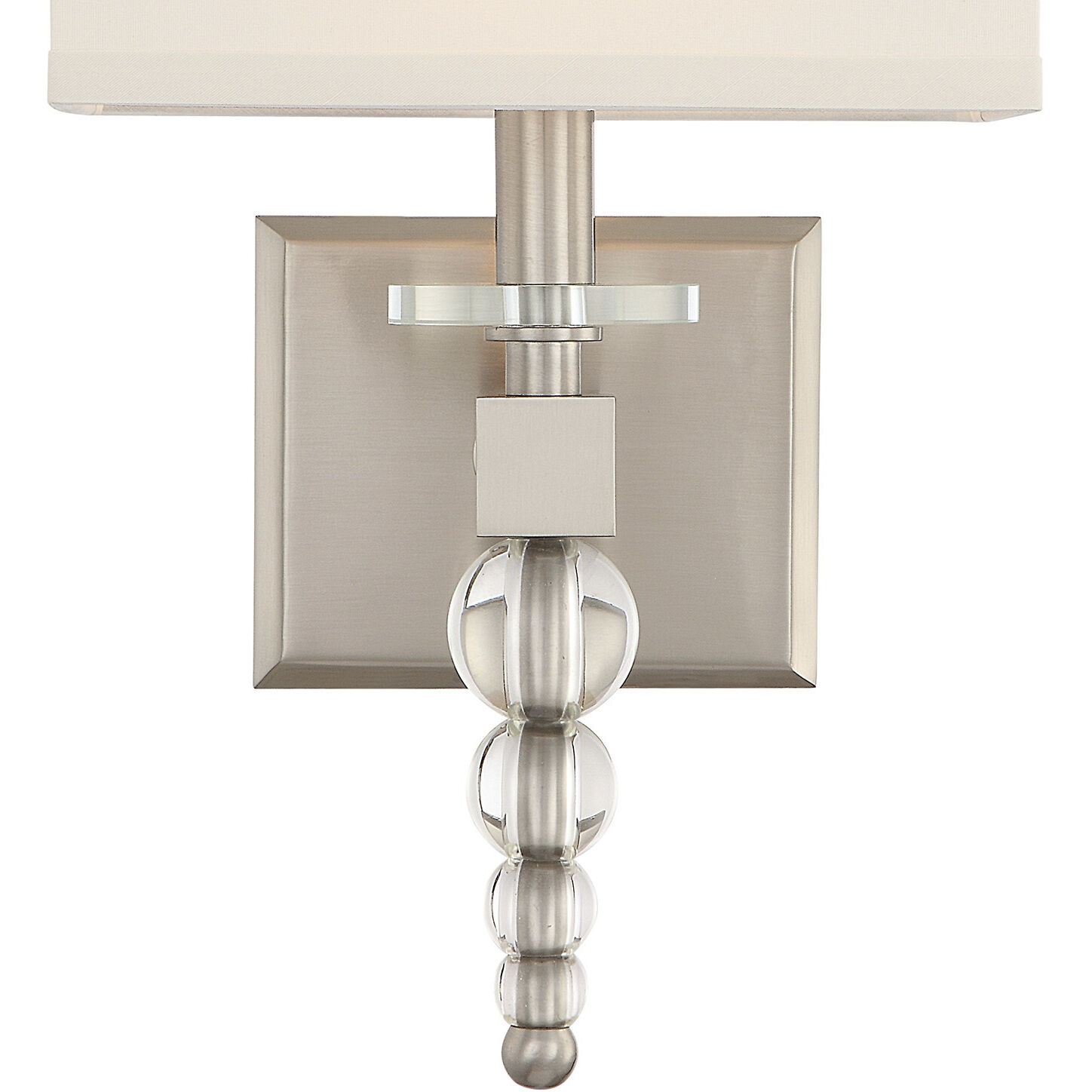 Clover Sconce Wall Light in Brushed Nickel