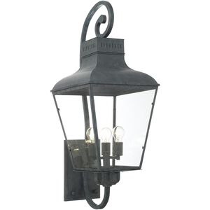 Dumont 4 Light 14.5 inch Graphite Sconce Wall Light