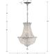 Roslyn 15 Light 28 inch Polished Chrome Chandelier Ceiling Light