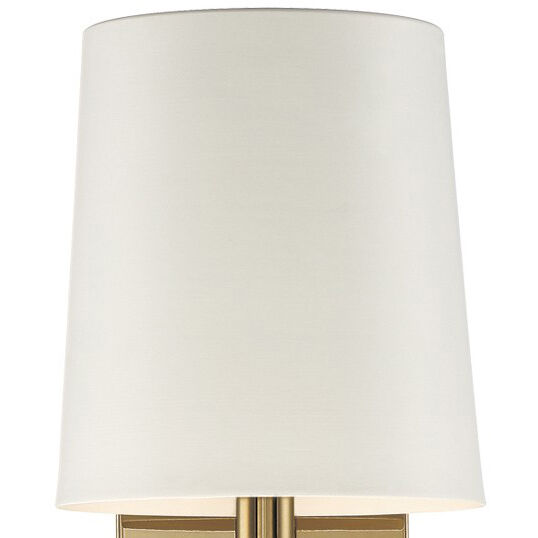 Bromley Bath Sconce Wall Light in Vibrant Gold
