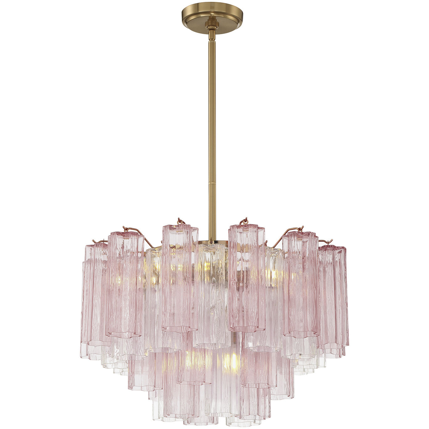 Addis 9 Light 22 inch Aged Brass Chandelier Ceiling Light in Spring
