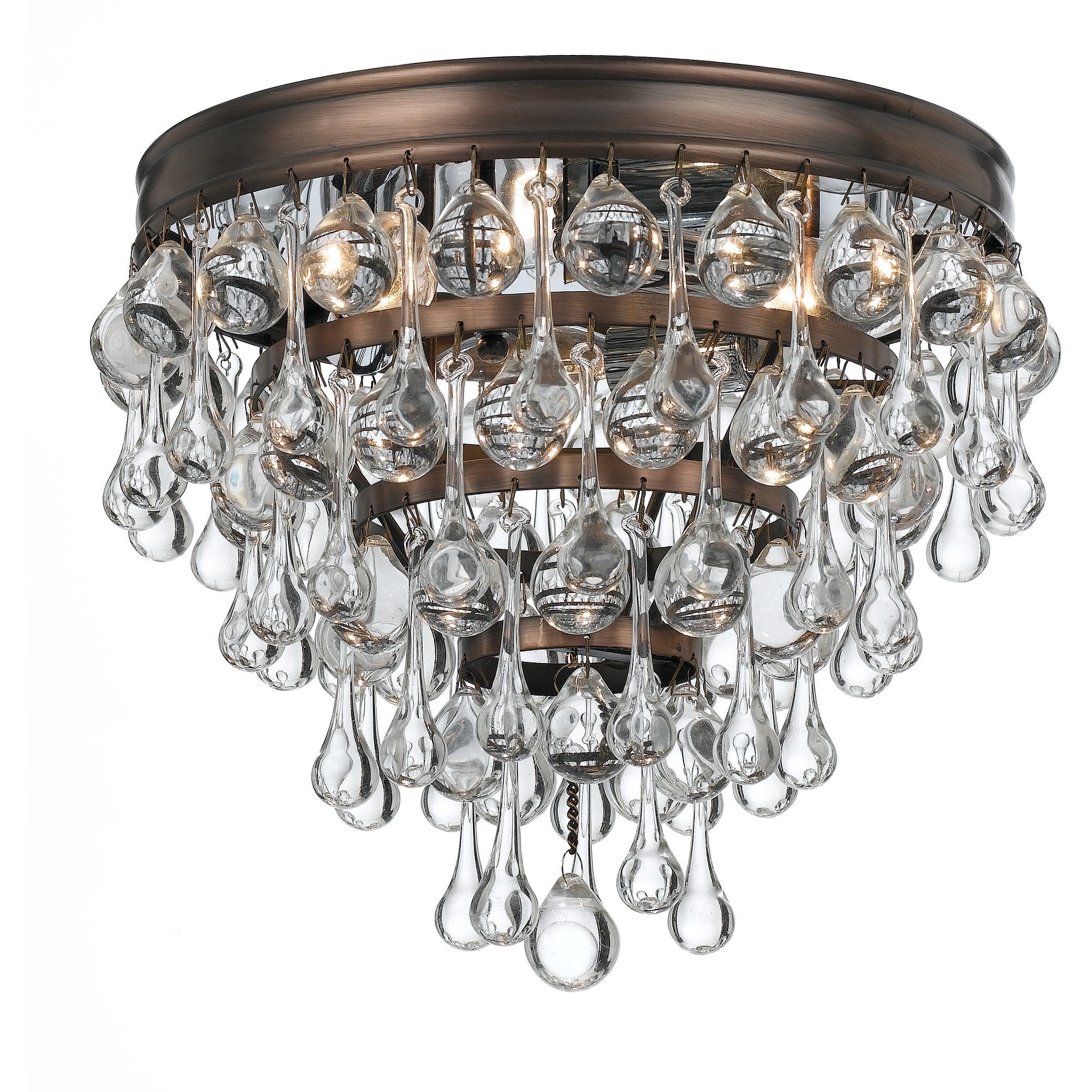 Crystorama semi hotsell flush mount