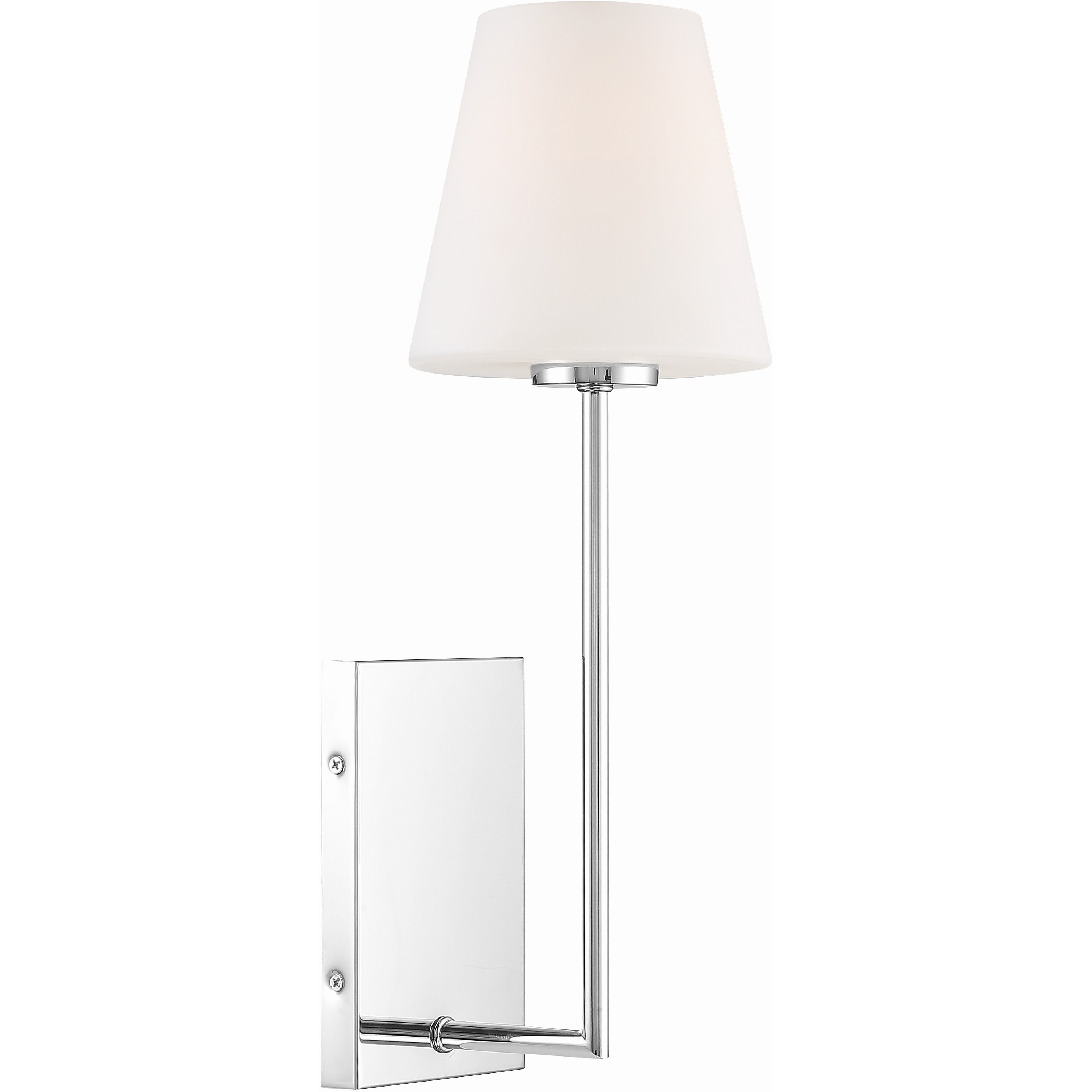 Lena Bath Sconce Wall Light in Chrome