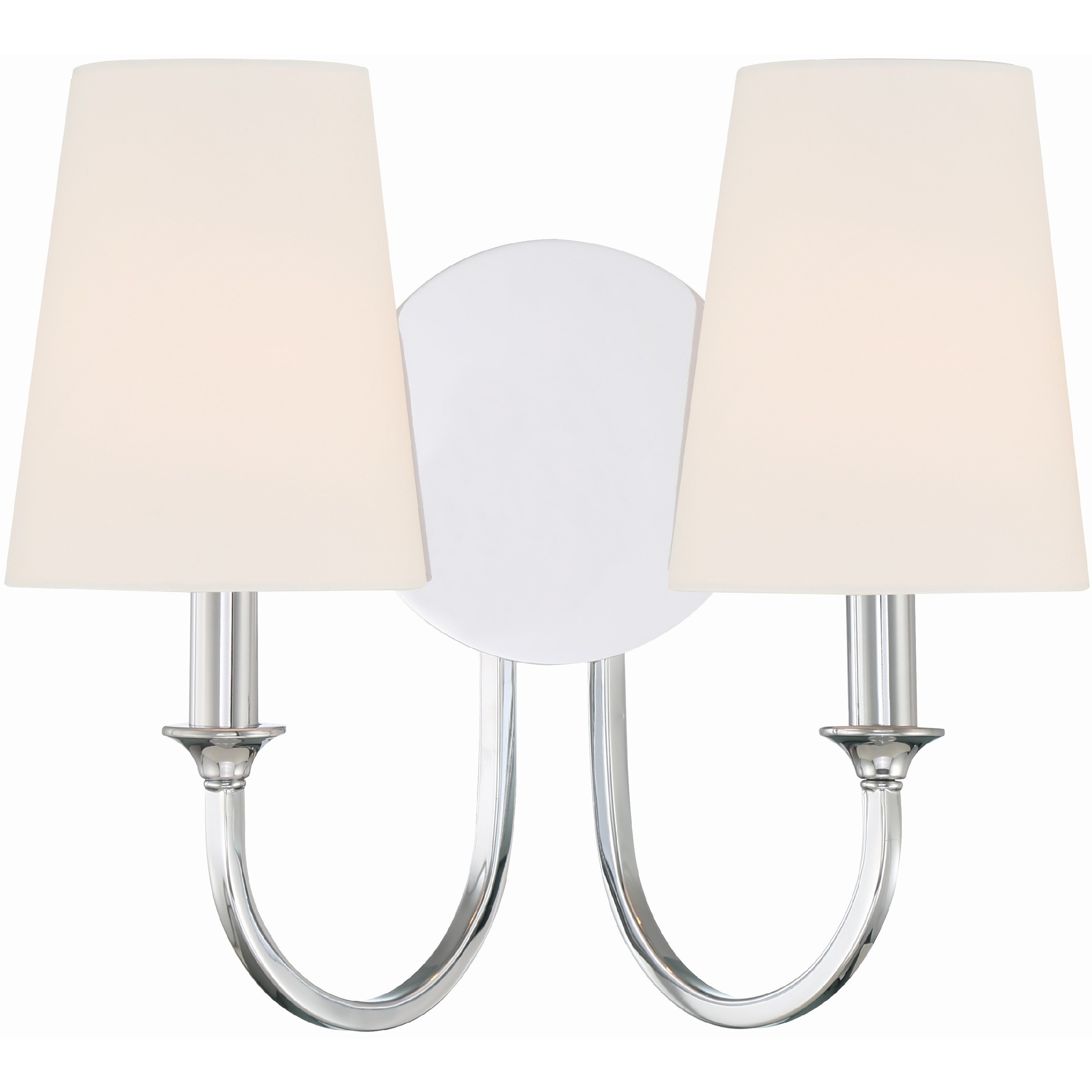 Payton Bath Wall Light in Polished Chrome