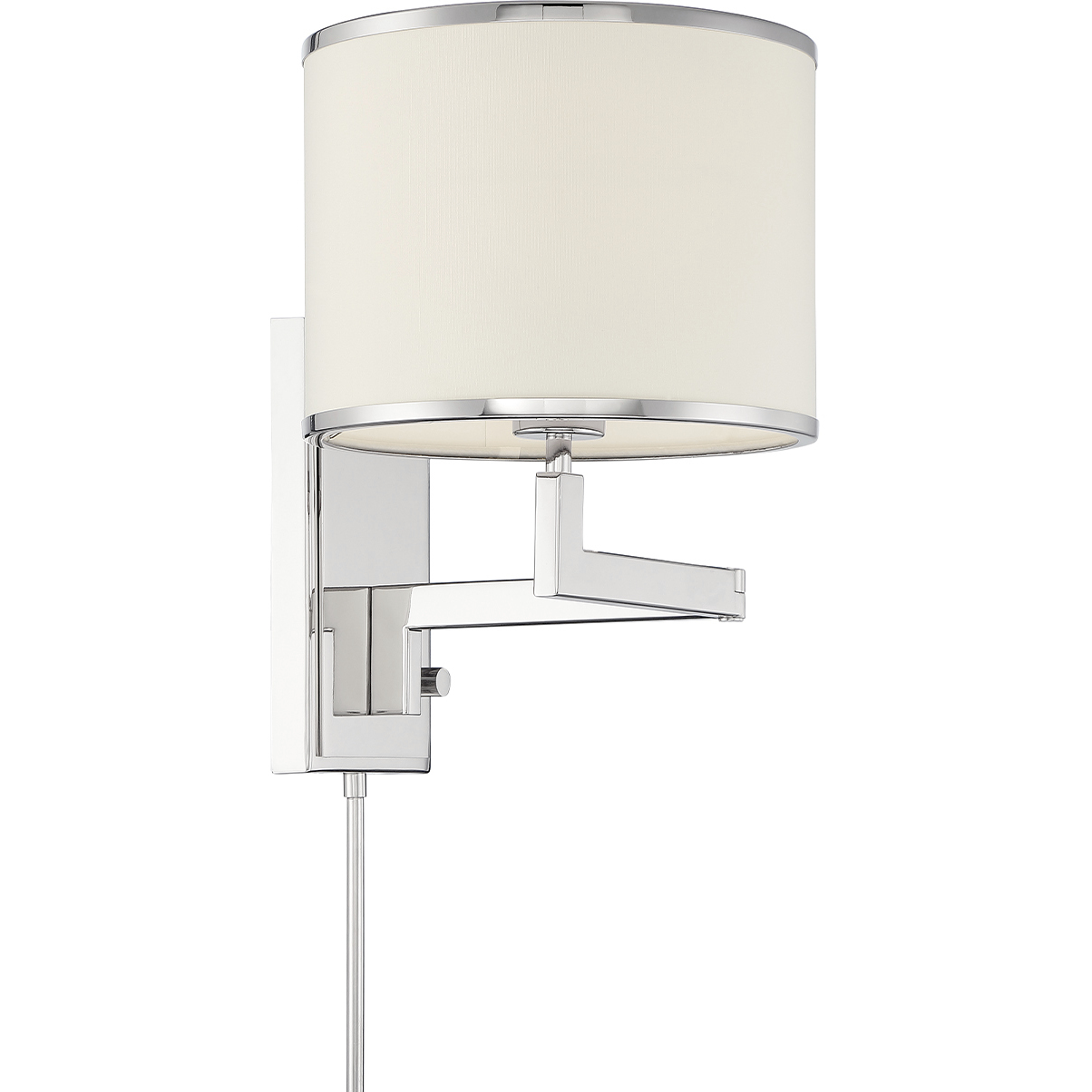 Madison 21.25 inch 60.00 watt Polished Nickel Task Sconce Wall Light