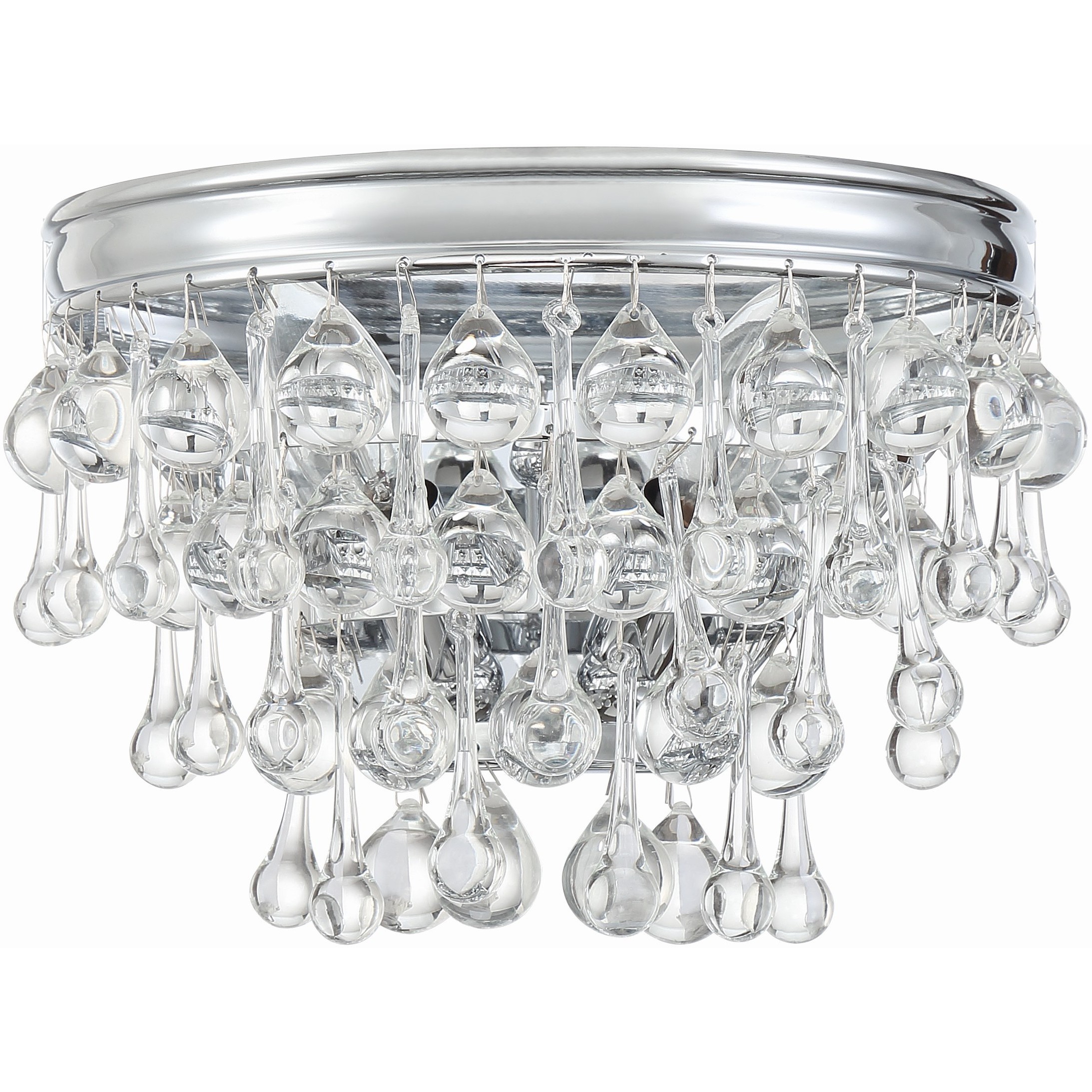 Calypso Bath Wall Light in Polished Chrome