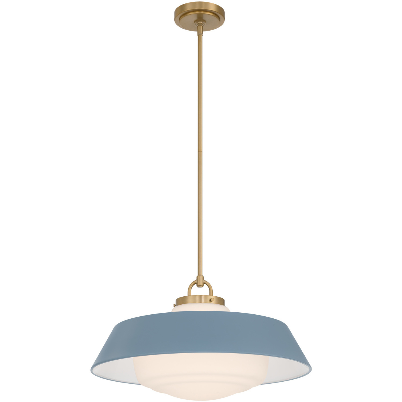Xander 3 Light 20 inch Vibrant Gold Pendant Ceiling Light