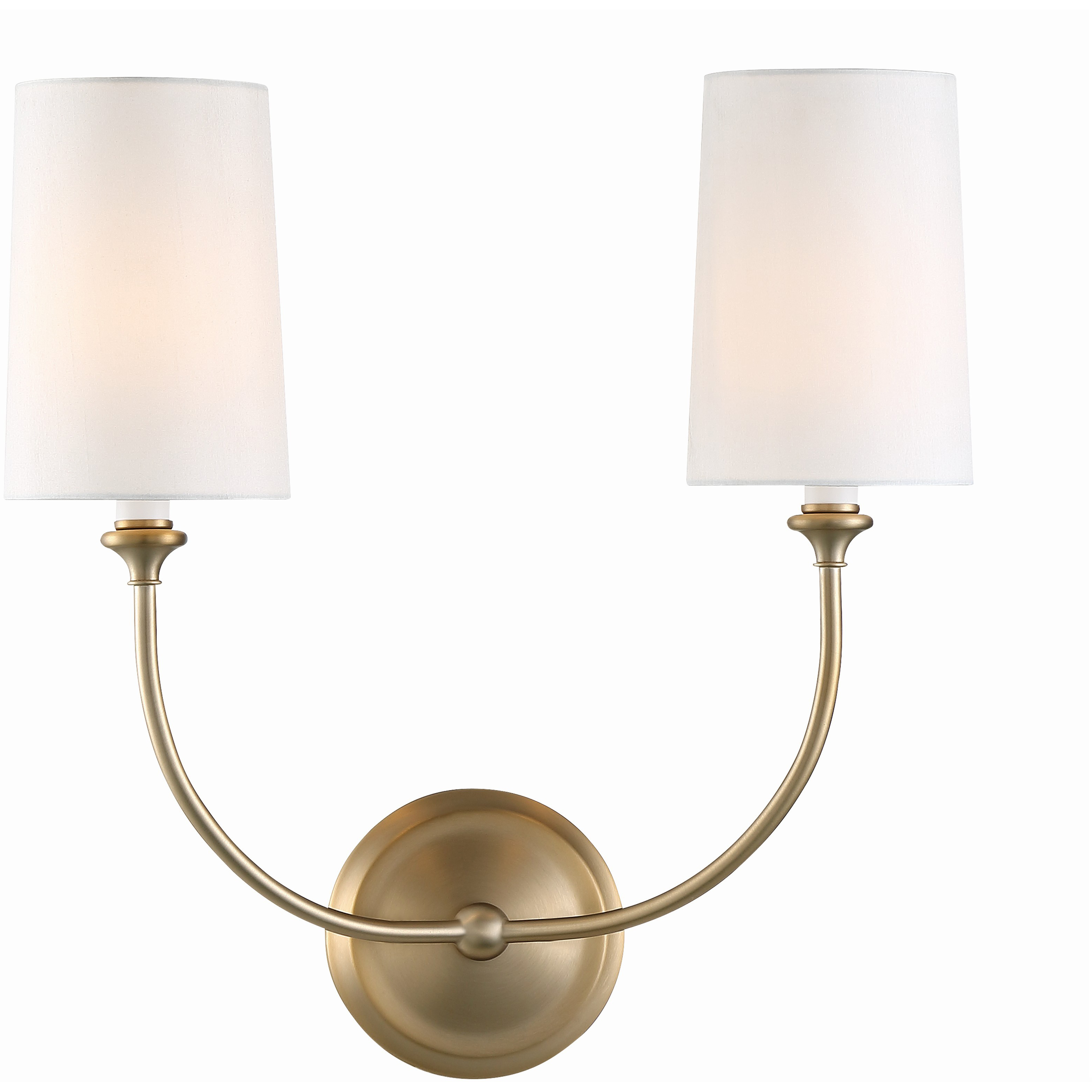 Sylvan Bath Wall Light in Vibrant Gold