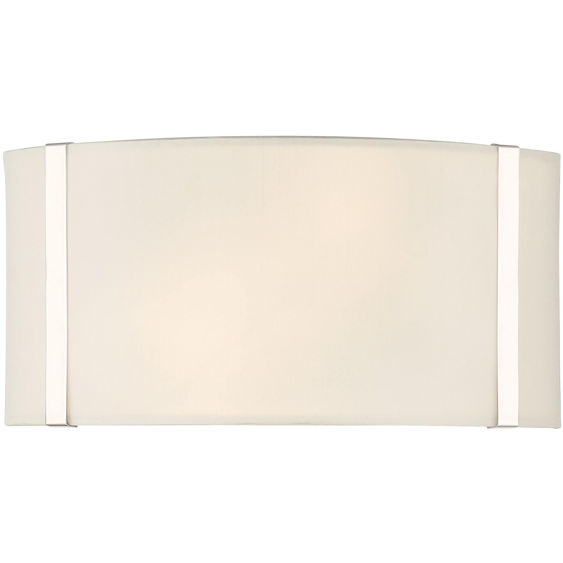 Fulton Sconce Wall Light in Polished Nickel