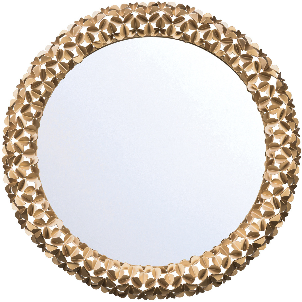Cora 30 X 30 inch Soft Gold Mirror