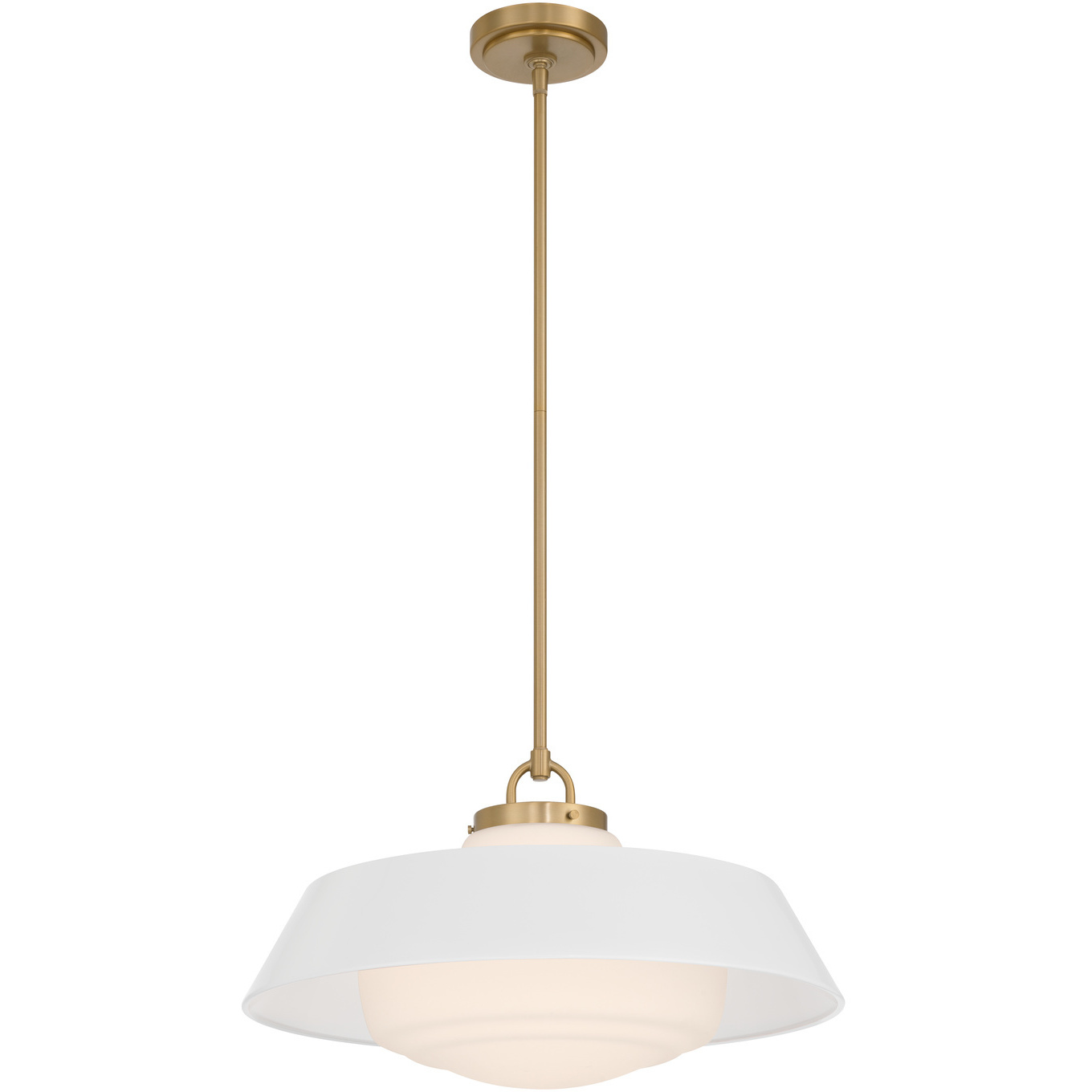 Xander 3 Light 20 inch Vibrant Gold Pendant Ceiling Light