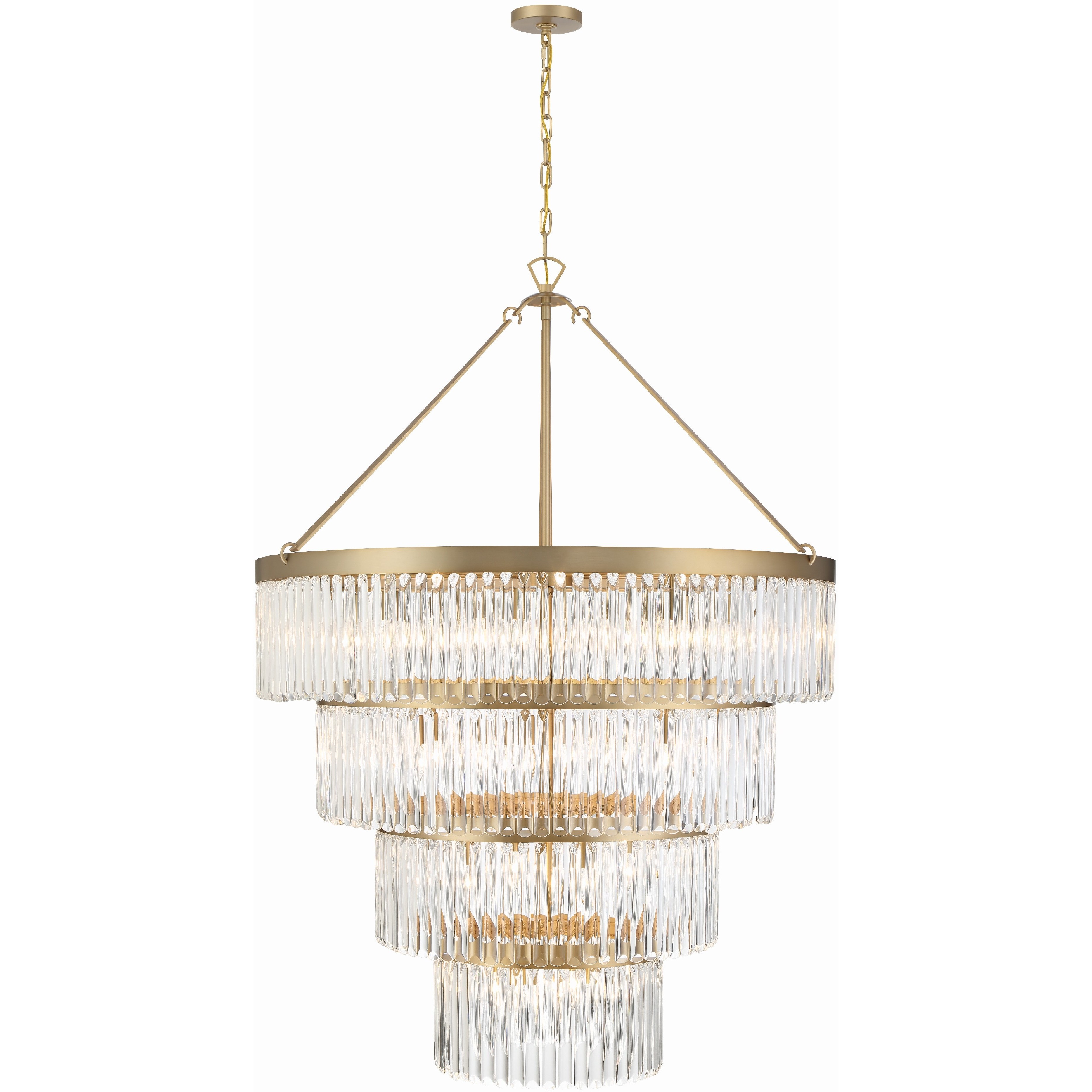 Crystorama EMO-5409-MG Emory 22 Light 40 inch Modern Gold