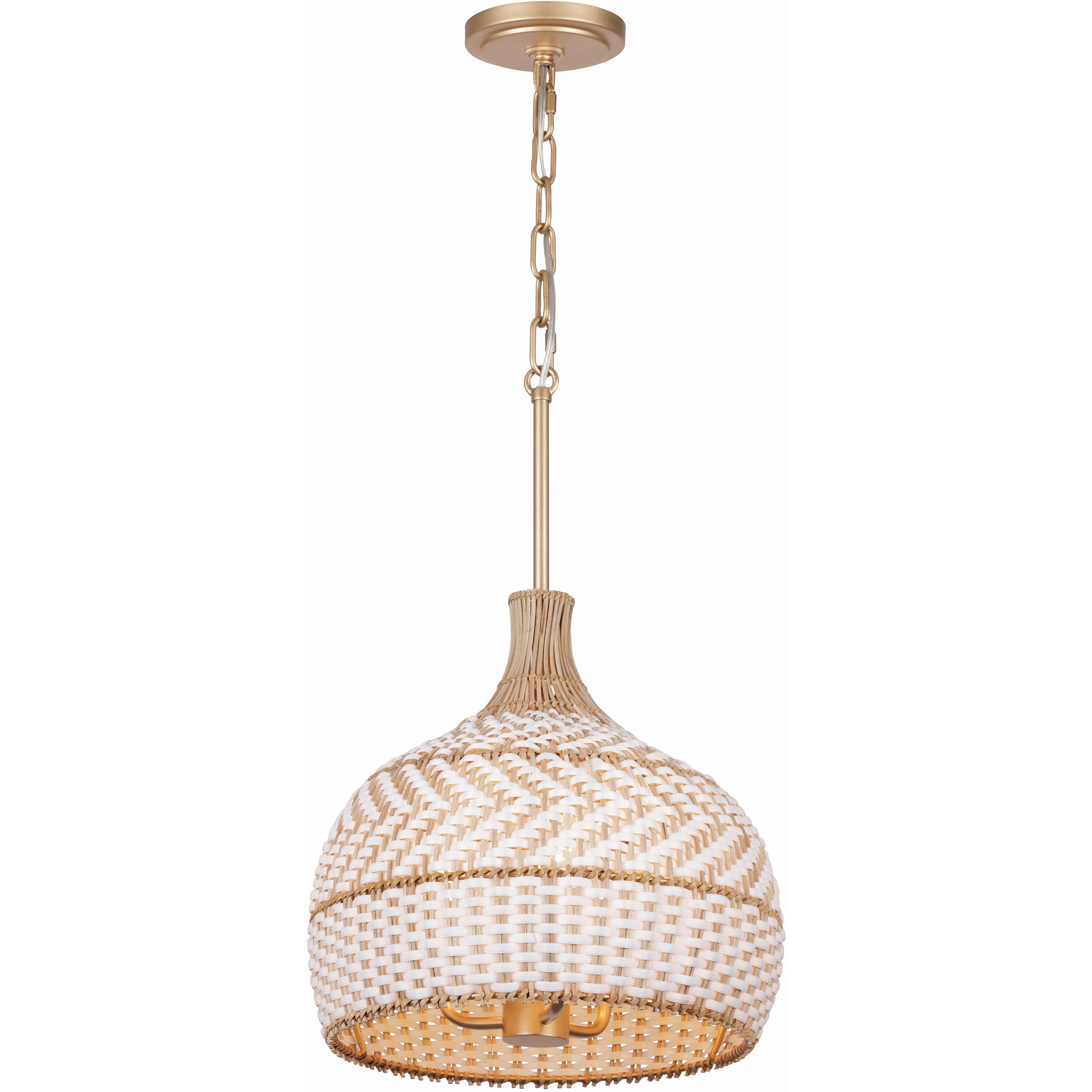 Crystorama ZAN 9003 SG Zanzibar 3 Light 14 inch Soft Gold Pendant Ceiling Light