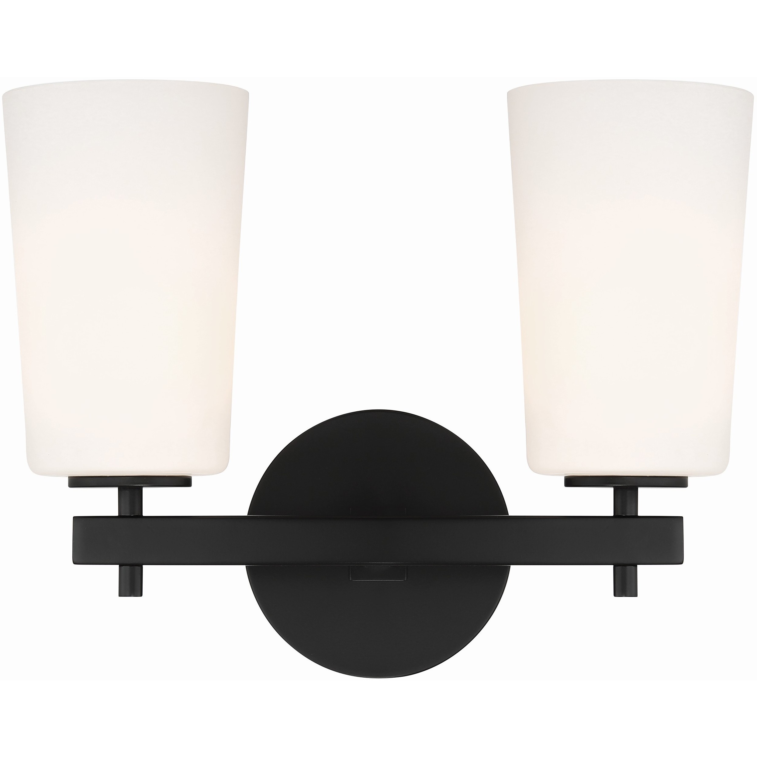 Colton Bath Wall Light in Black