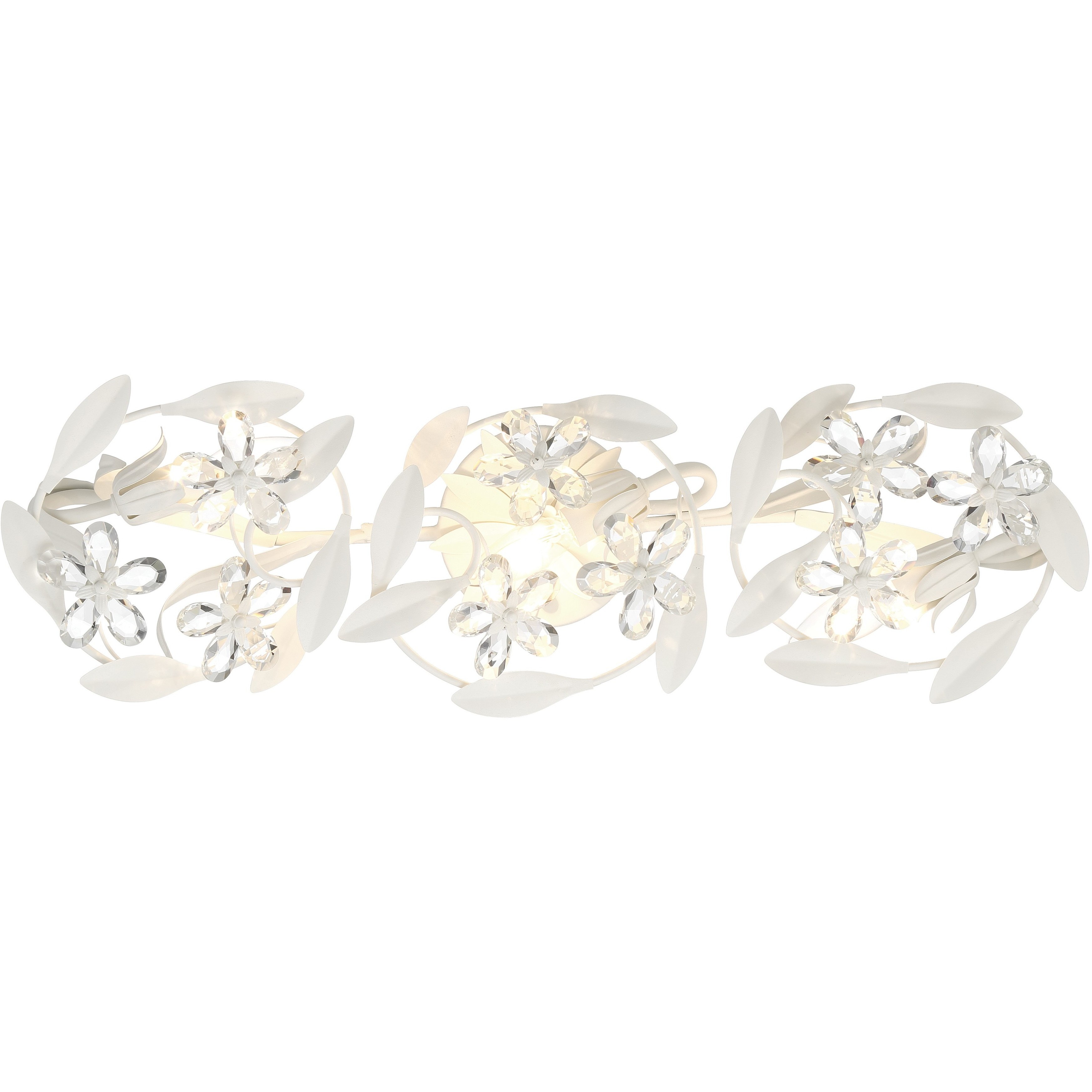 Marselle Bath Vanity Light Wall Light in Matte White