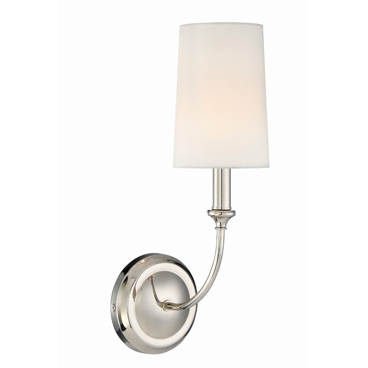 Sylvan Bath Sconce Wall Light in Polished Nickel